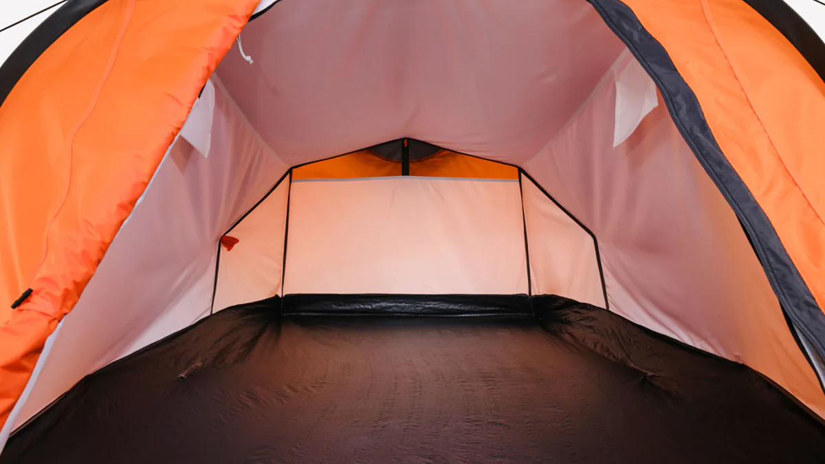 Interior of the 2-person 2 Seconds tent