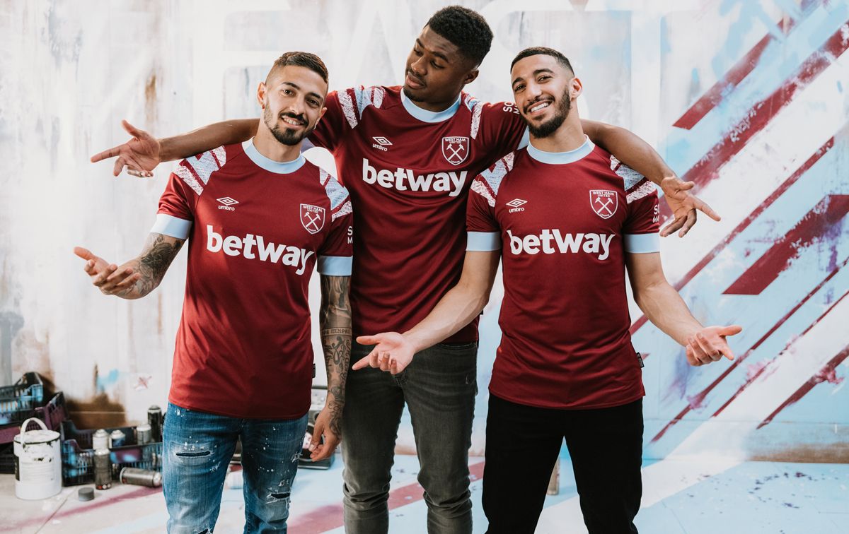 West Ham United 2022/23 home kit