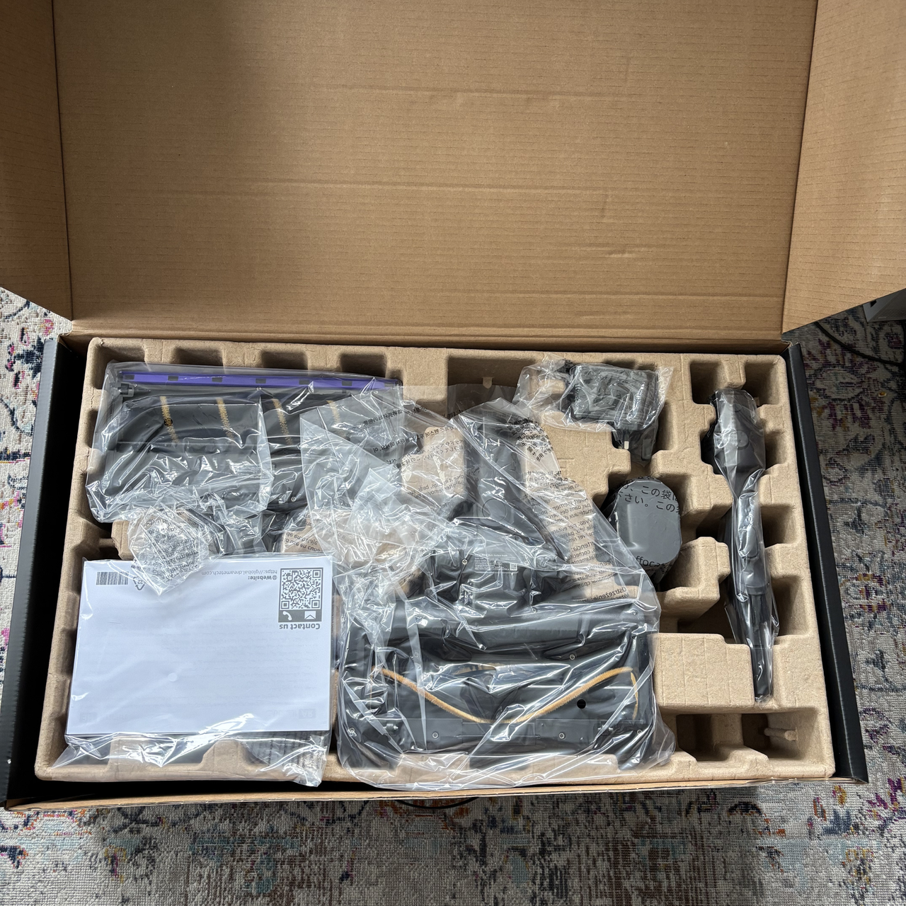 Dreame V20 Pro Cordless Stick Vacuum unboxing contents