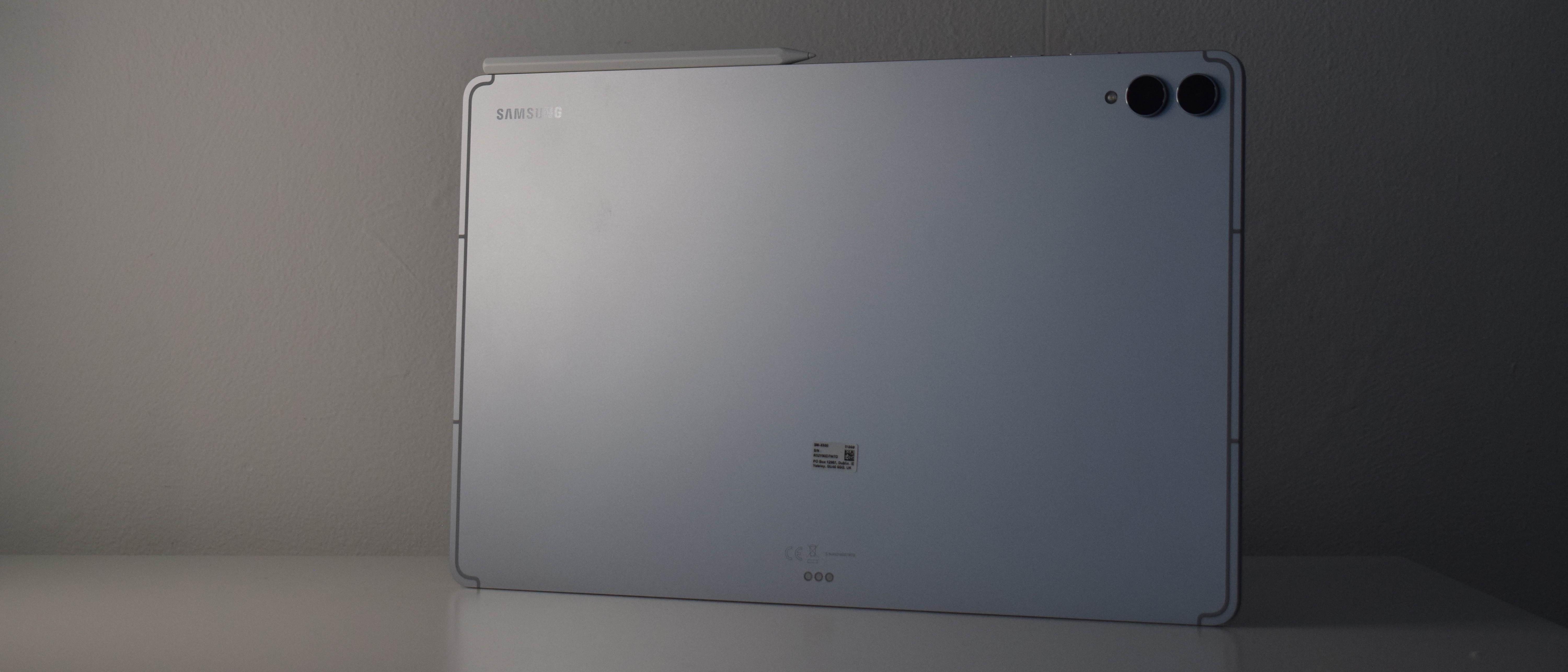 The Samsung Galaxy Tab S11 Ultra on a desk 