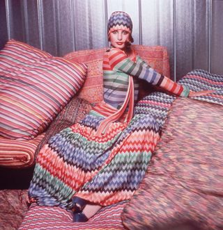 Missoni sesión fotográfica de Vogue