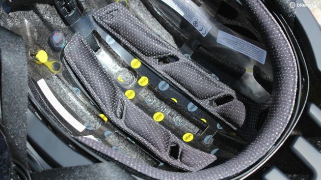 Both helmets have MIPS, which allows the head to rotate somewhat inside the helmet in the event of a crash, potentially lessening brain injury