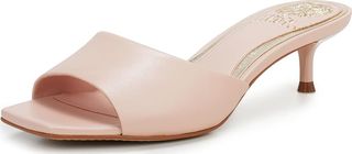 Vince Camuto Women's Faiza Heeled Sandal, Pale Peony, 11