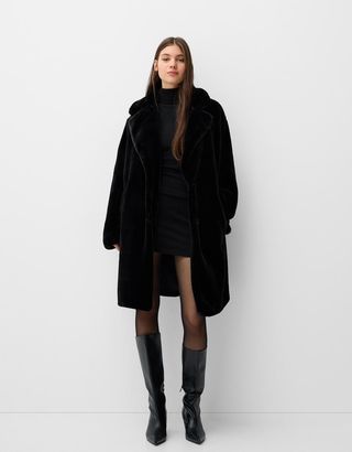 Faux Fur Coat