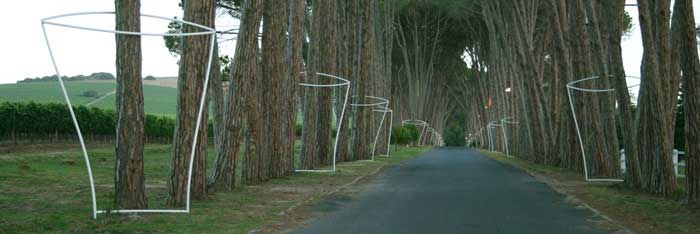 A sculpture designed by Strijdom van der Merwe