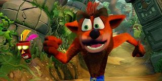 Crash Bandicoot runs for his life