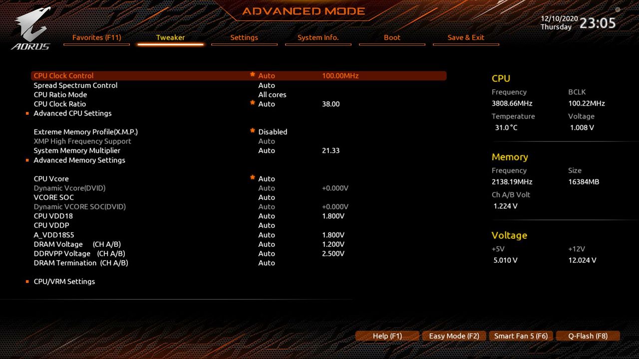 Gigabyte B550M Aorus Pro