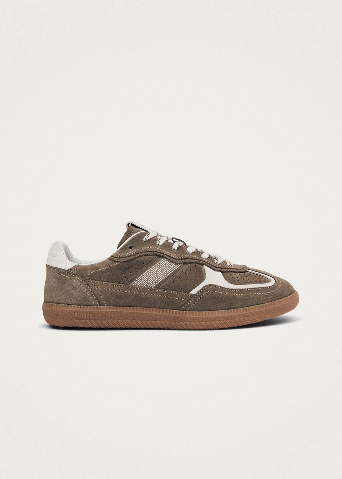 Tb.490 Rife Taupe Leather Sneakers