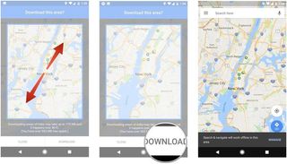 How to take maps offline in Google Maps