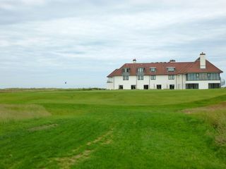 The Lodge at Prince’s overlooks the 5th green on the Shore
