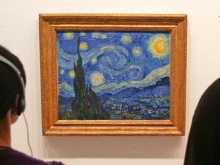Van Gogh's "Starry Night."