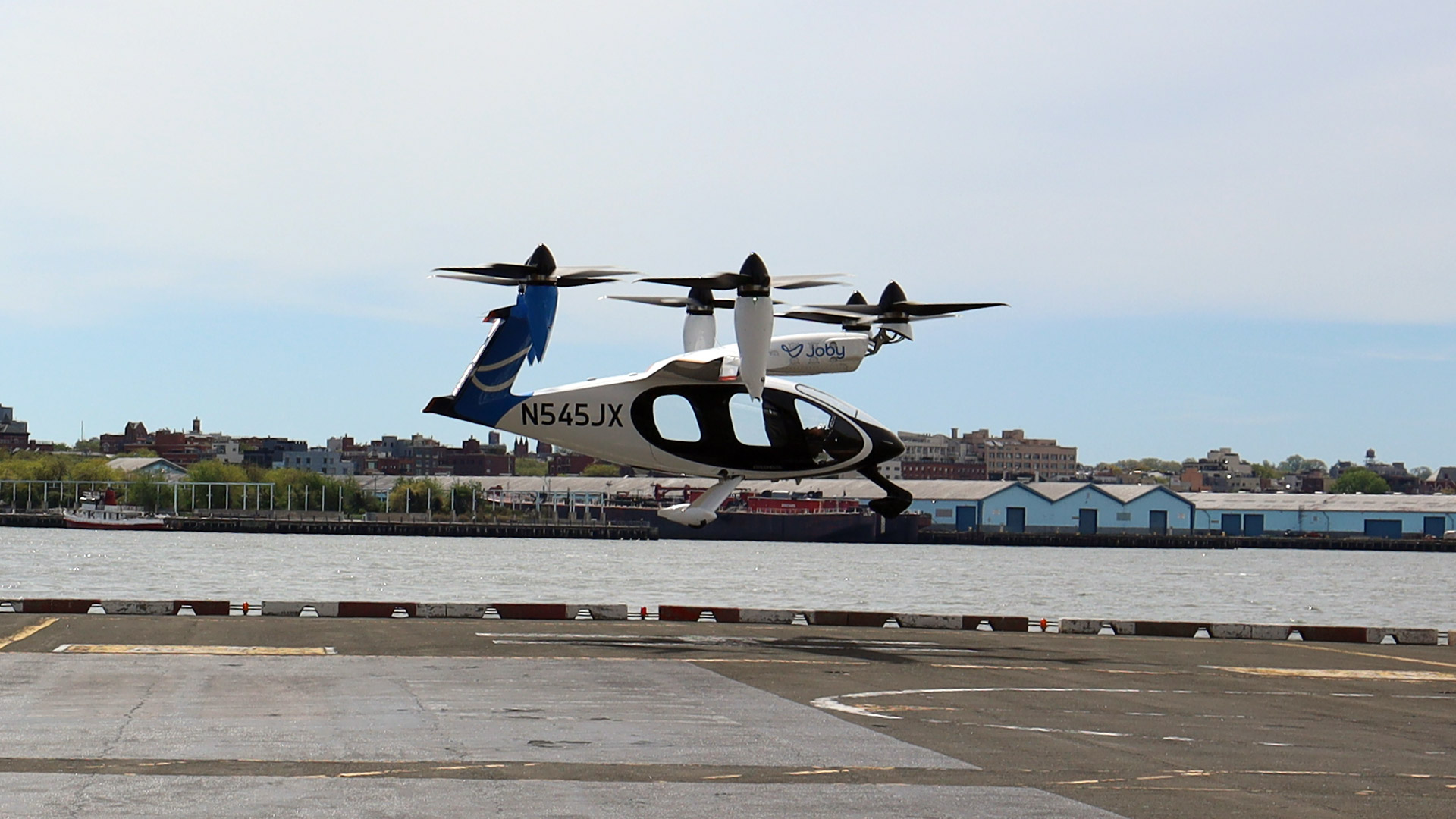 Joby EV Air Taxi test flight