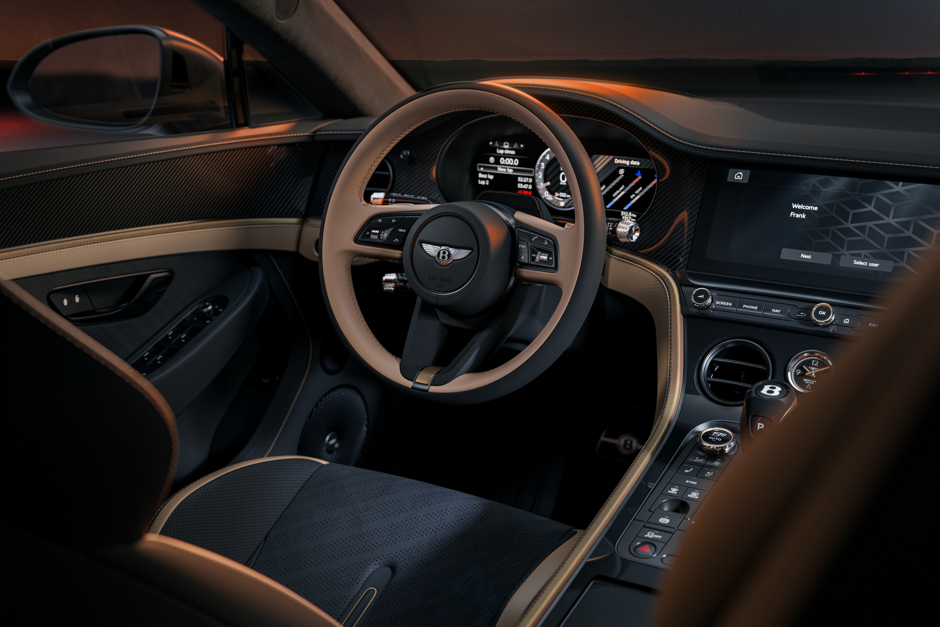 Bentley Supersports cabin