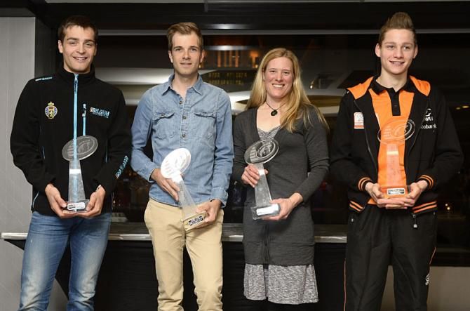 World Cup champions Wietse Bosmans, Niels Albert, Katie Compton, Mathieu Van Der Poel