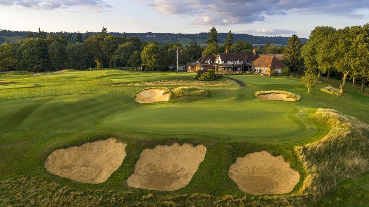 Tandridge Golf Club 18th hole