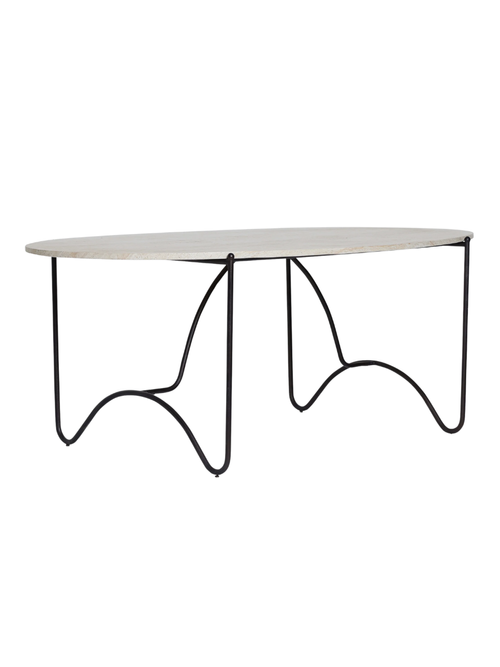 Peggy Outdoor Oval Dining Table