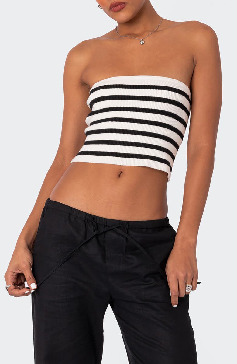 Lexi Stripe Rib Tube Top