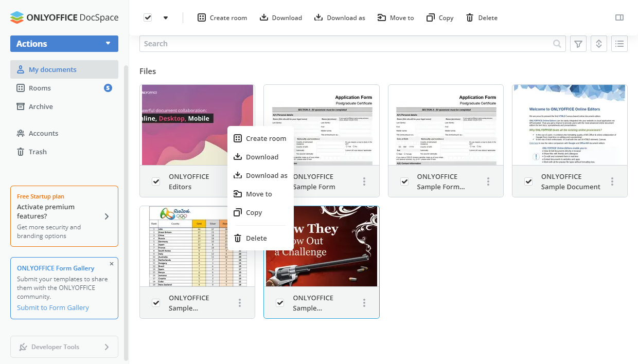 ONLYOFFICE DocSpace 2.0