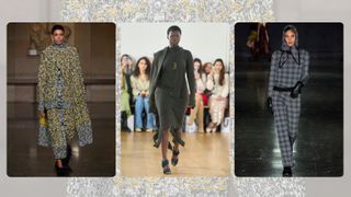 London Fashion Week Autumn/Winter 2024 Runway Trends — Three-Piece Knit Sets