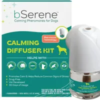 bSerene Dog Calming Pheromone Diffuser Kit
