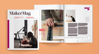 Series of Magazine layouts