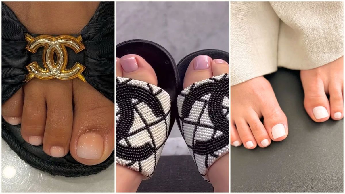 A Nail Expert Just Confirmed—These Are the Most Stylish Pedicure Shades to Wear on Your Toes