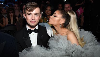 Ariana Grande during the 62nd Annual GRAMMY Awards at STAPLES Center 