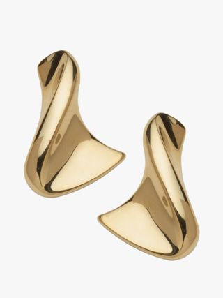 Jennifer Zeuner, Anine Wavy Drop Earrings