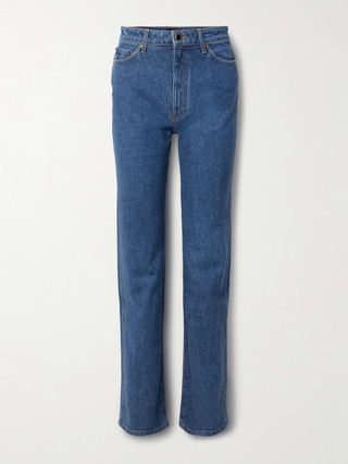 Danielle high-rise slim-leg jeans