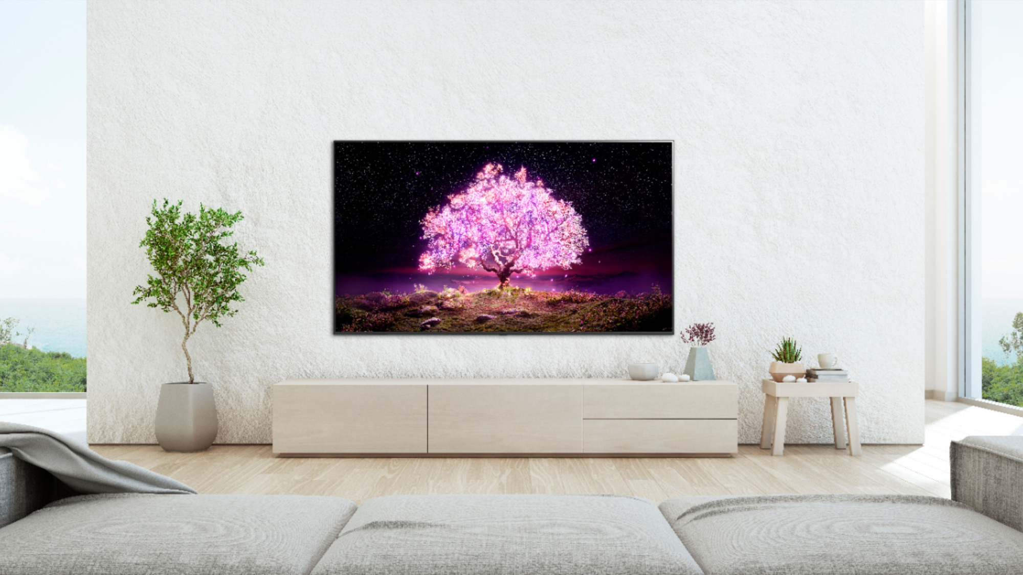 LG C1 OLED sẽ khiến bạn không thể rời mắt khỏi màn hình! Đây là một sản phẩm tuyệt vời với chất lượng hình ảnh và âm thanh không thể nào vượt qua được. Thật tuyệt vời khi thưởng thức những bộ phim và chương trình yêu thích của bạn trên màn hình này.