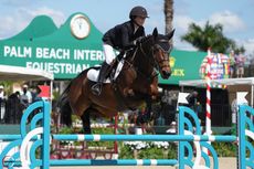 Grace Debney wins at Winter Equestrian Festival
