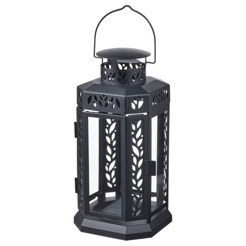 Enrum Black Lantern for Candle