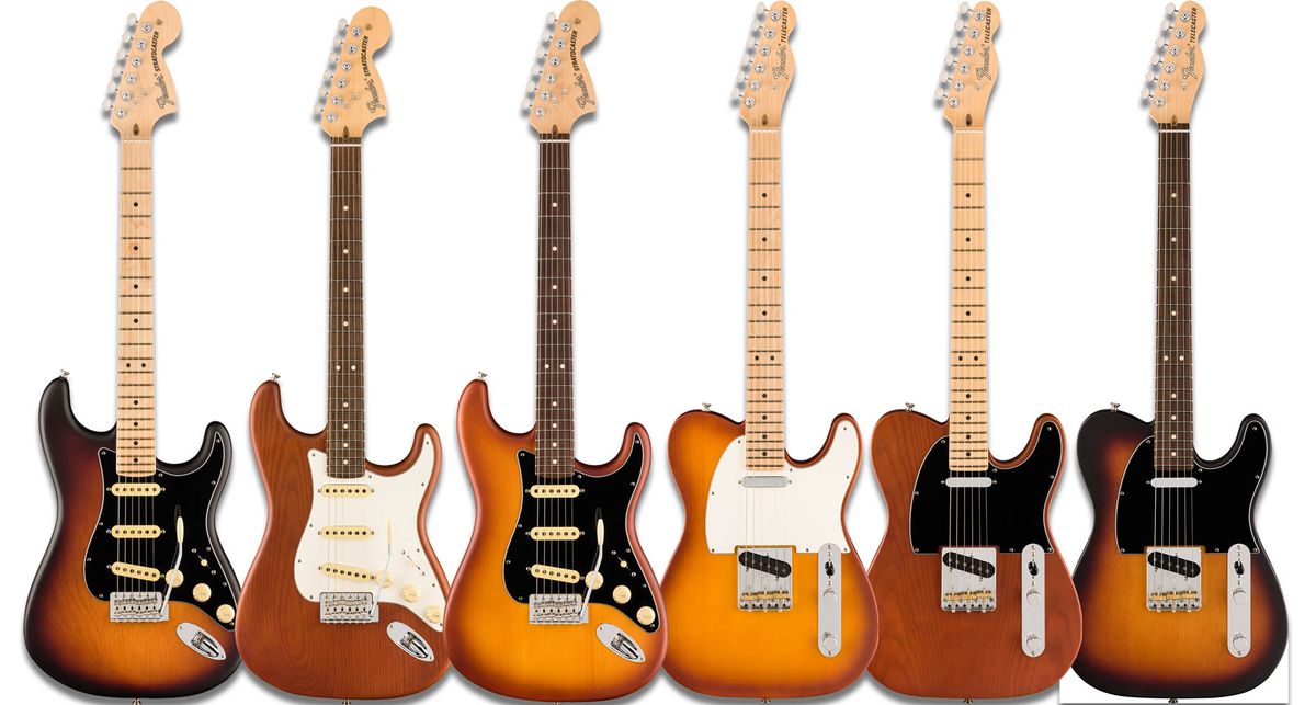 Classic Fender electrics reimagined in spruce, sugar pine and sassafras ...