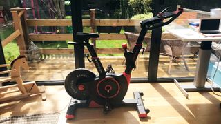 Echelon EX3 Smart Connect Max Exercise Bike review: the bike is compact enough to fit into living spaces