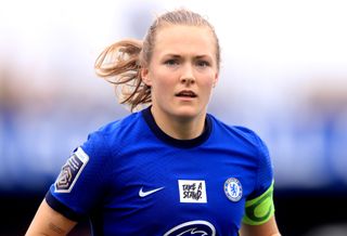 Skipper Magda Eriksson has been with Chelsea since 2017 (Adam Davy/PA).