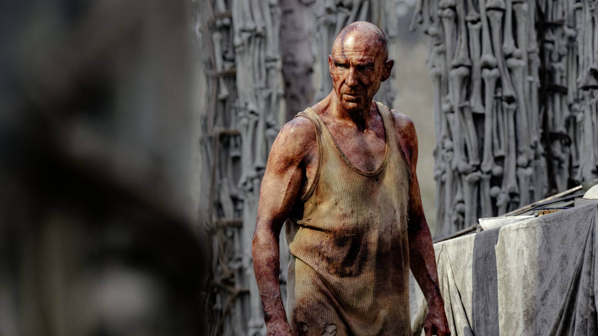 Ralph Fiennes as Dr. Kelson in zombie horror sequel 28 Days Later