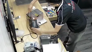 A video showing a PSU blowing up.