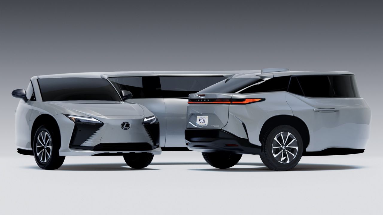 Renders of the Circle Car, from MSCHF x Lexus's Motomorphosis installation in New York