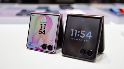 Samsung Galaxy Z Flip 8 and Moto Razr 70 Ultra