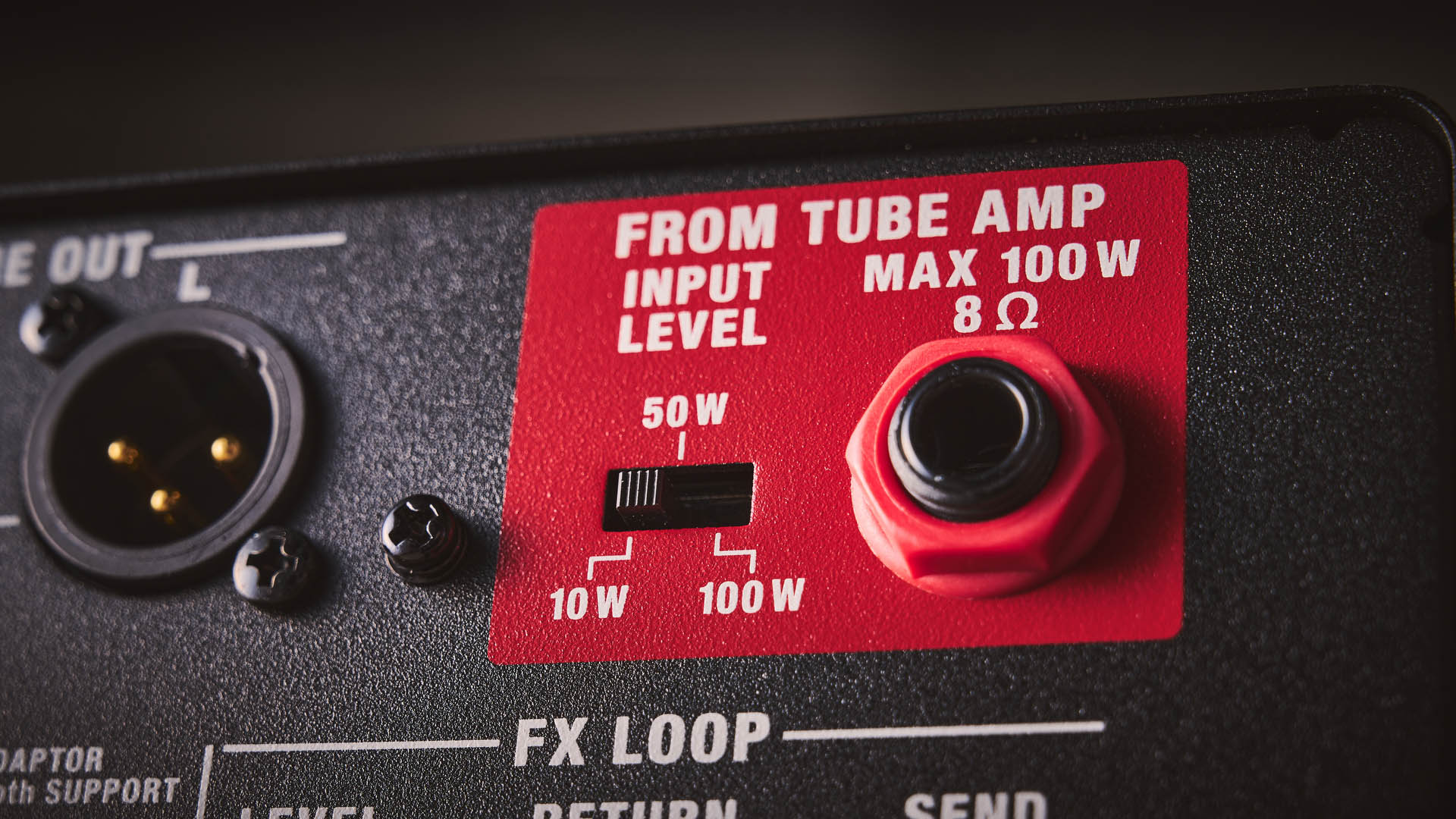 Boss WAZA Tube Amp Expander Core: the smash-hit load box has been downsized to make it more portable but retains the look – and much of the functionality – of the original, with its black enclosure, off-white dials. Here it is pictured with amps and pedals.