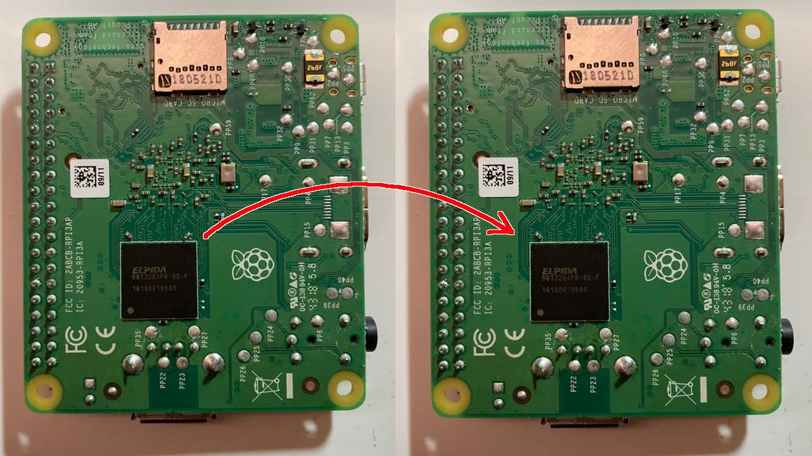 pin pålægge peregrination Raspberry Pi 3A+ Mod Brings Double the RAM | Tom's Hardware