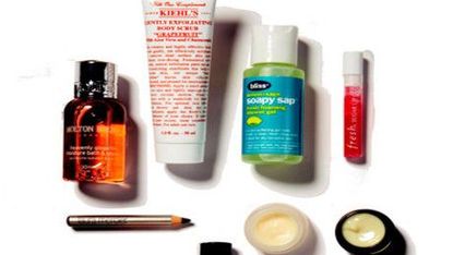 sample size beauty products