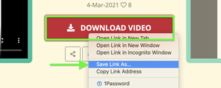 how to download vimeo videos - right click and save as