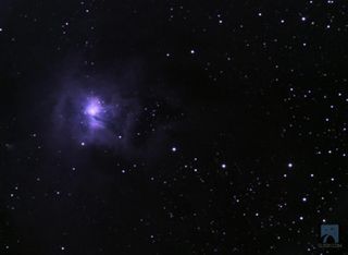 Iris Nebula, Slooh Space Camera