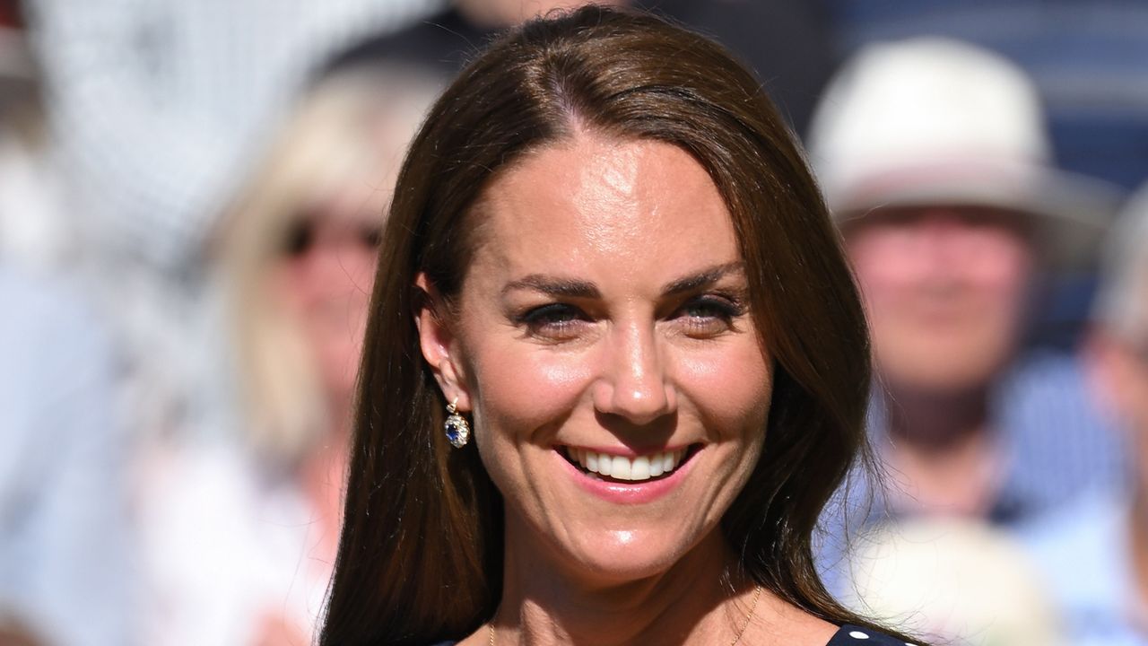 Kate Middleton’s rule-breaking move at Wimbledon 2022. Seen here she attends the Men&#039;s Singles Final