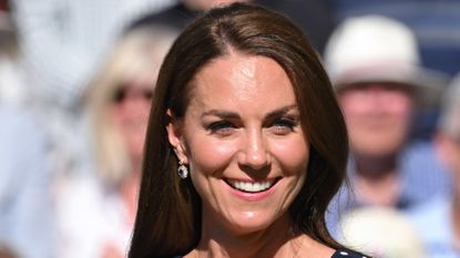 Kate Middleton’s rule-breaking move at Wimbledon 2022. Seen here she attends the Men's Singles Final