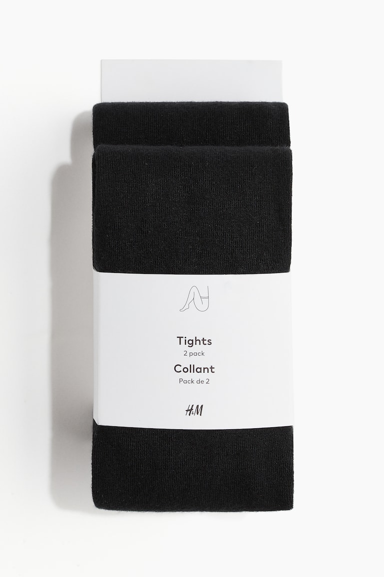 2-Pack Fine-Knit Tights