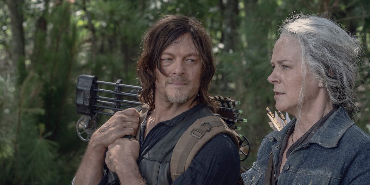 Daryl and carol the walking dead