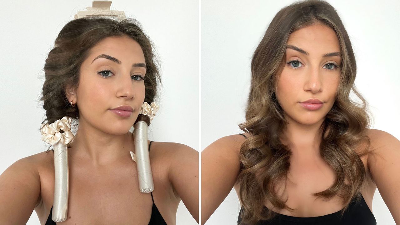 Do dressing gown curls truly work? Our beauty team's verdict Woman & Home