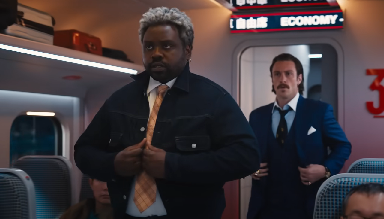 Поезд убийц. Bullet Train фильм Танжерин. Brian Tyree Henry Bullet Train. Брайан Тайри Генри больница Никербокер. Брайан Тайри Генри быстрее пули.